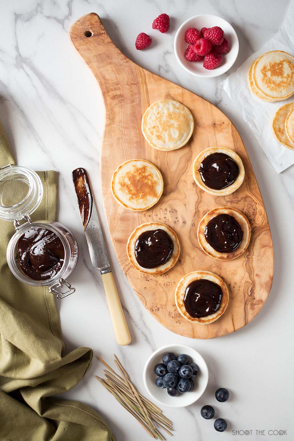 Blinis dulces para niños - Shoot the Cook - Recetas fáciles y trucos para  fotografiar comida