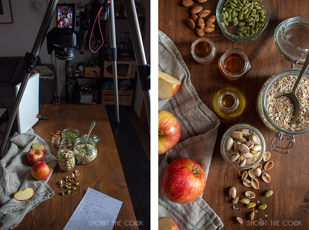 crear las recetas de un blog de cocina