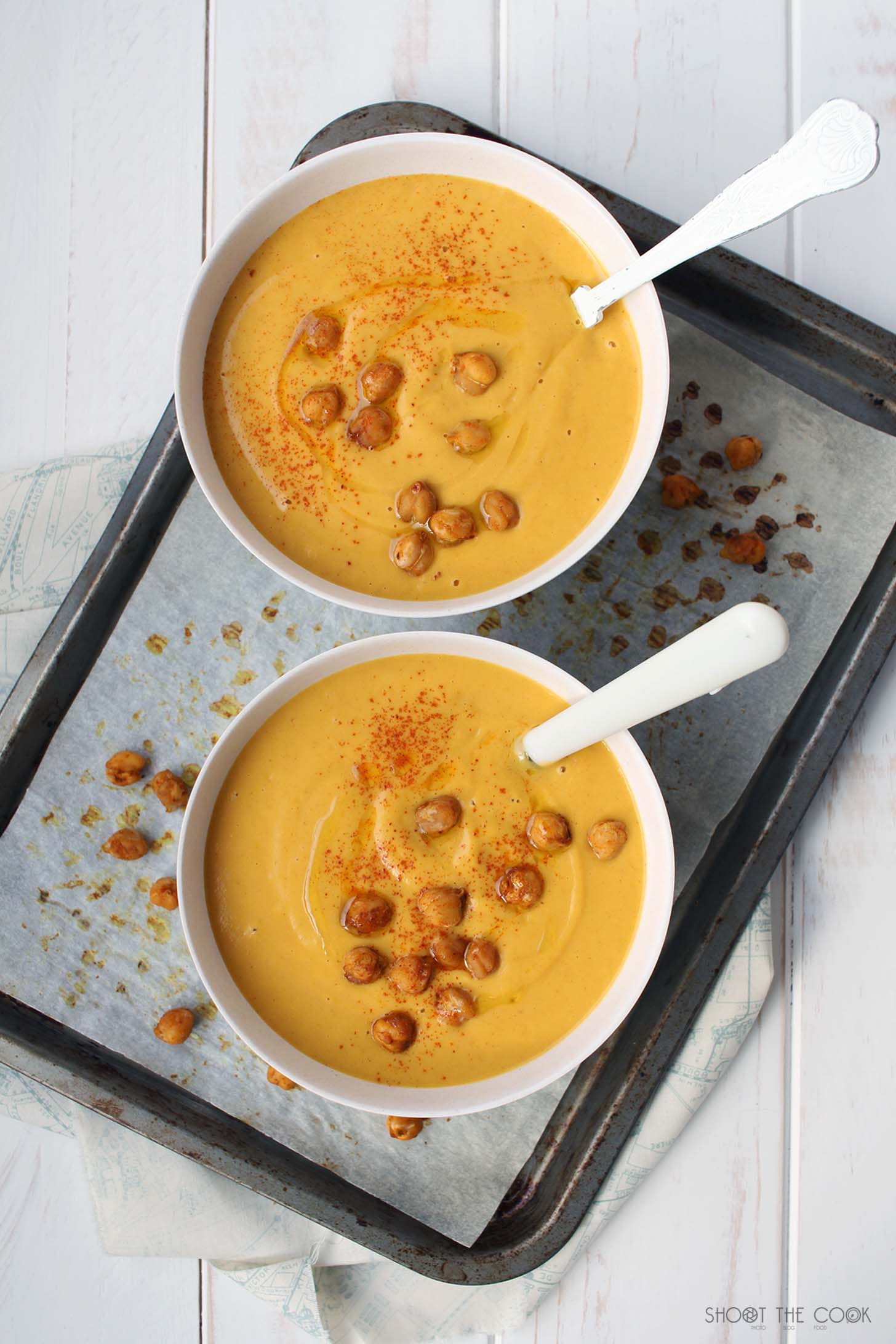 crema de zanahoria y jengibre