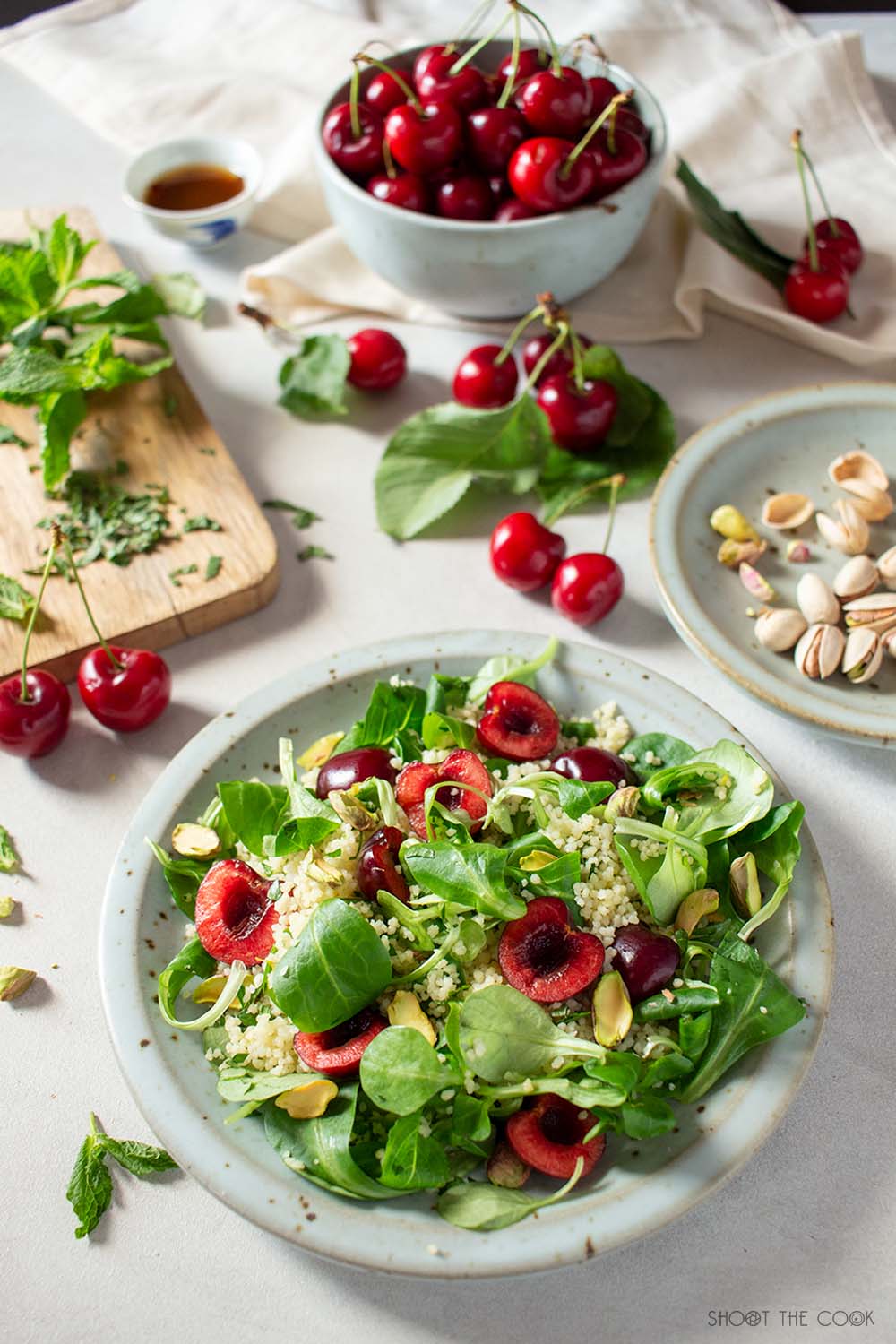 Ensalada de cerezas