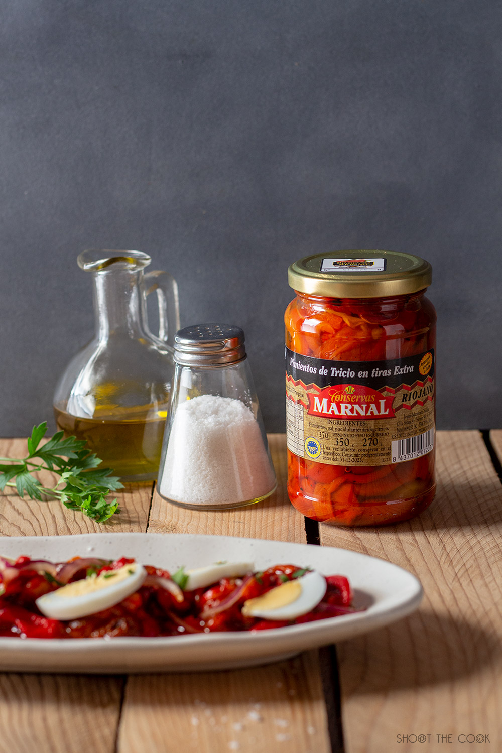 Ensalada de pimientos asados