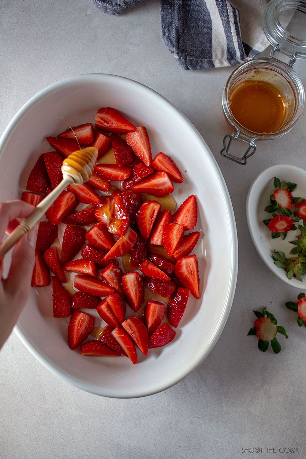receta fresas asadas