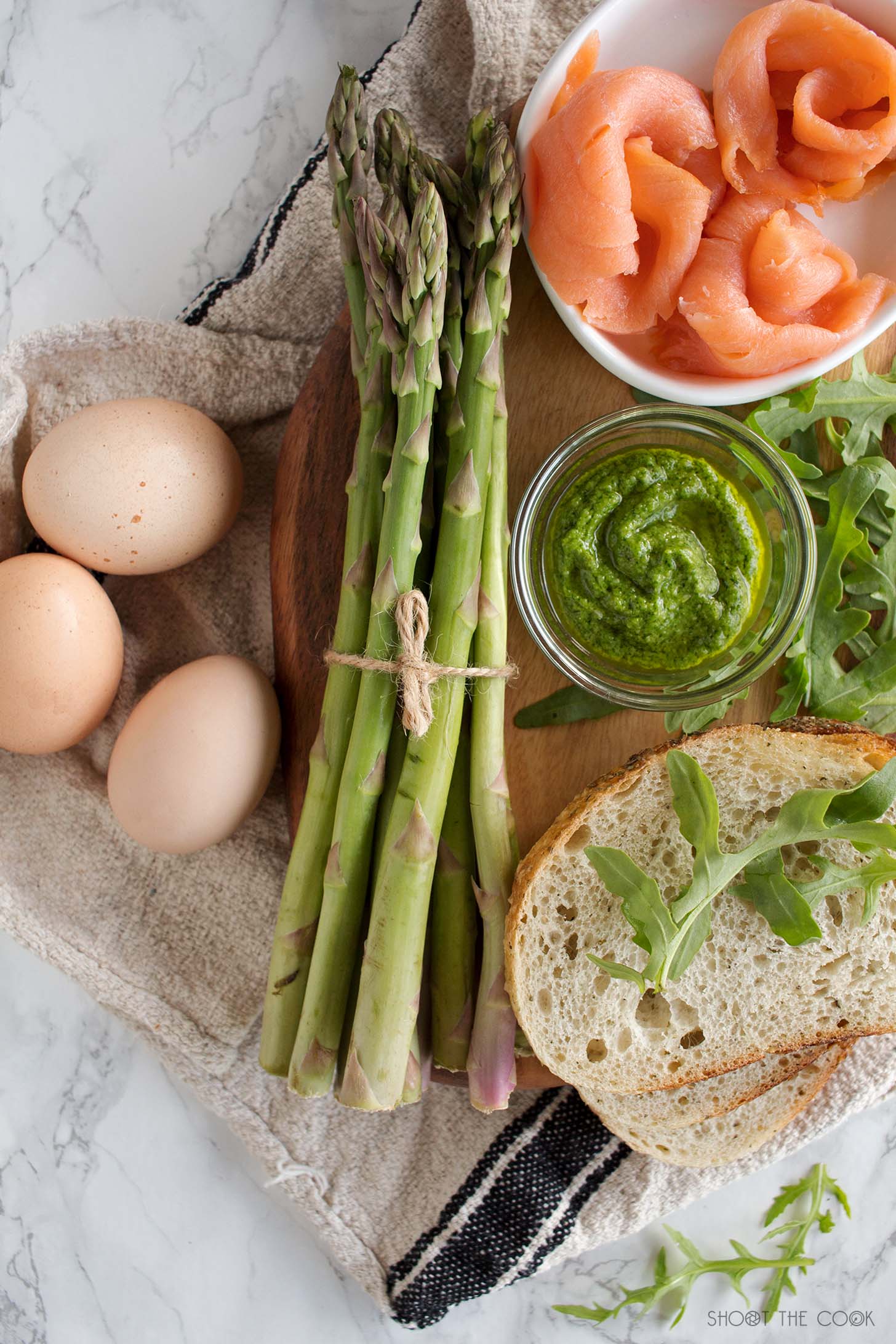huevos revueltos con salmon receta