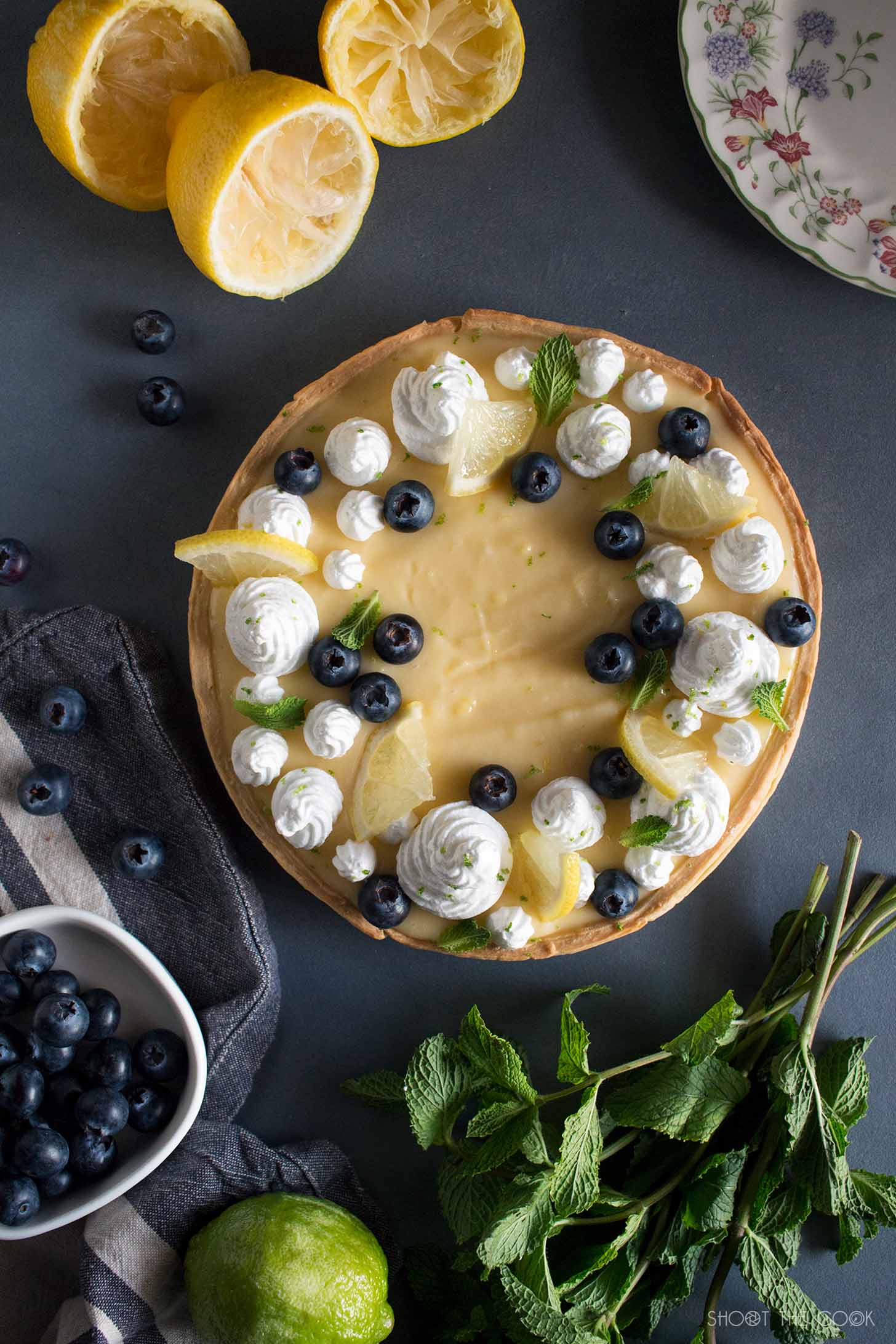 lemon pie receta ligera