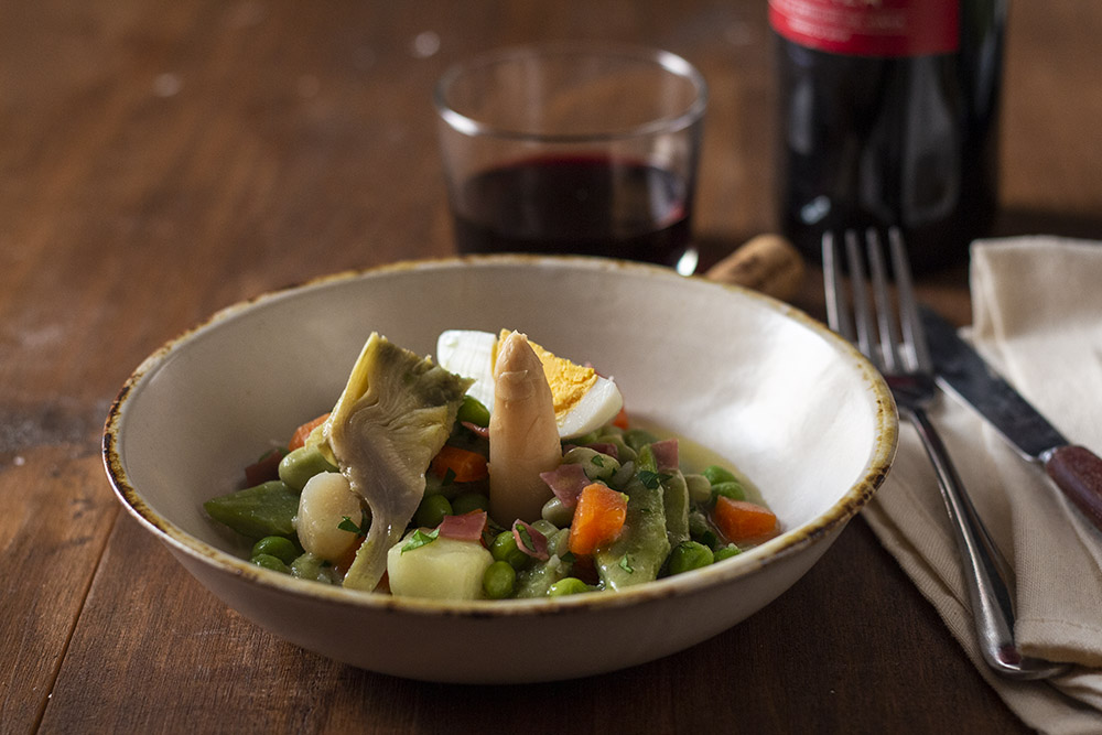menestra de verduras riojana