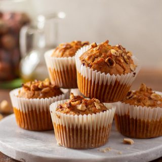 magdalenas de zanahoria veganas
