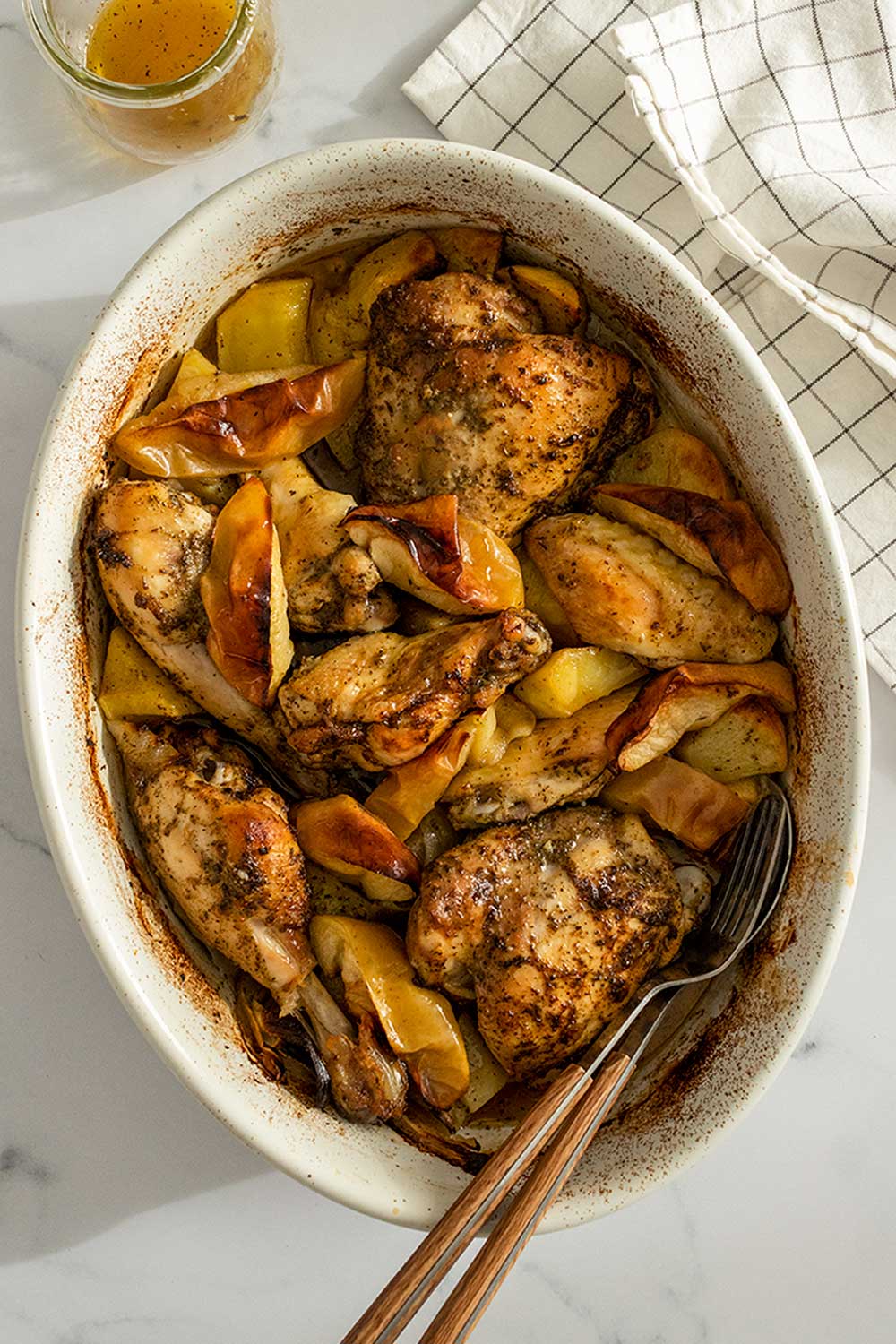 Pollo asado en freidora de aire