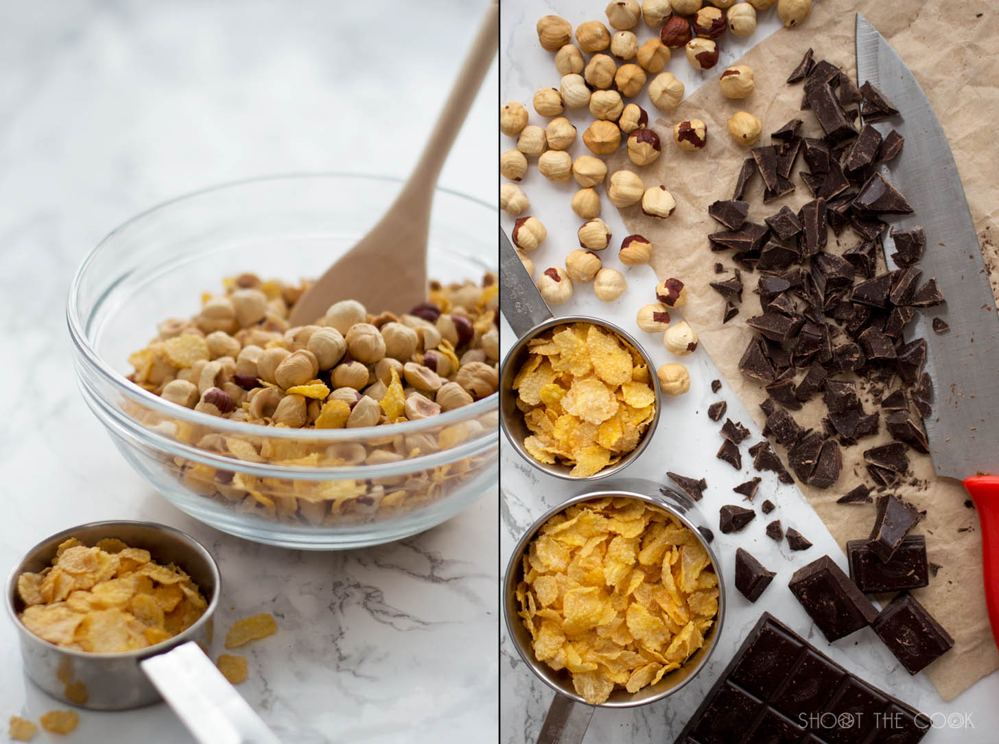 Rocas de chocolate caseras